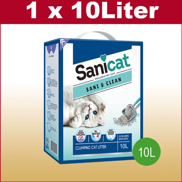 Katzenstreu klumpend mit Lavendelduft. Mit Clean Oxygen