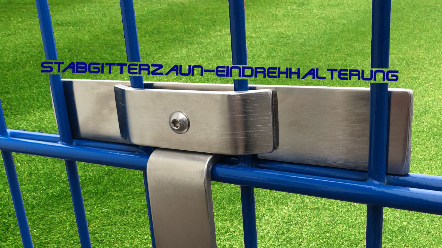 Eindrehhalterungen für Stabgitterzäune – Neuheit
