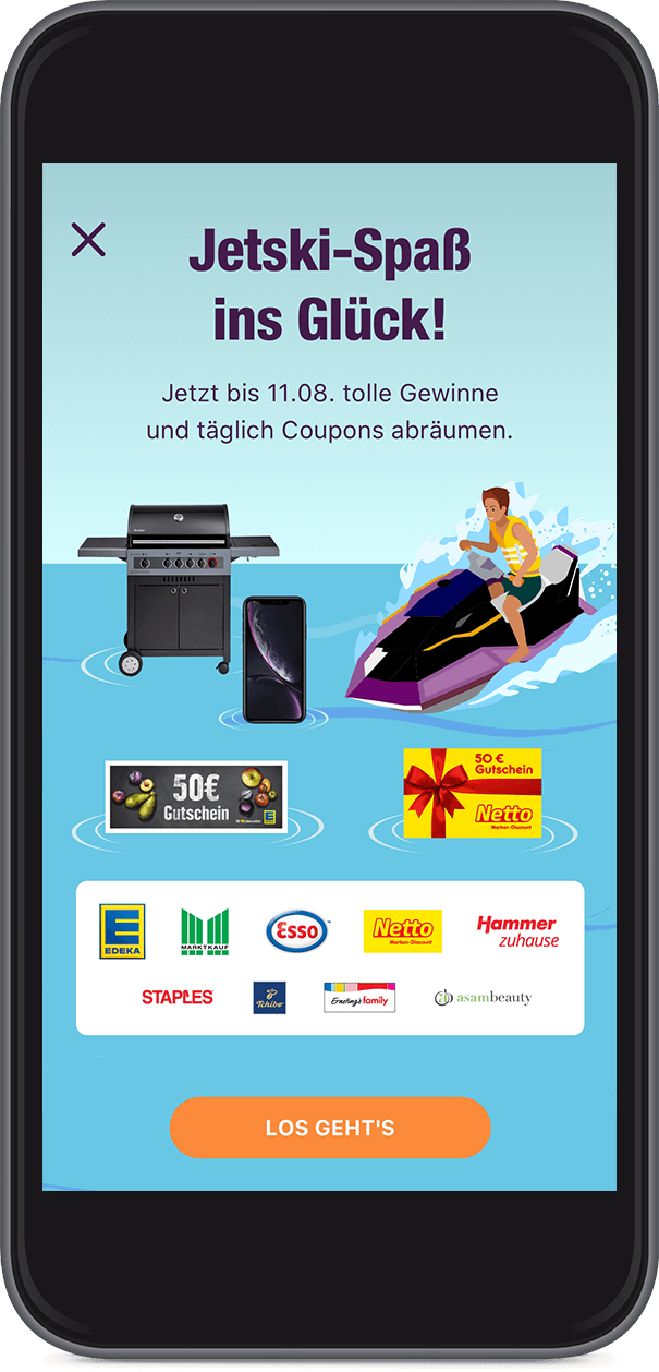 „Jetski-Spaß ins Glück!“: DeutschlandCard startet Sommer-Gewinnspiel