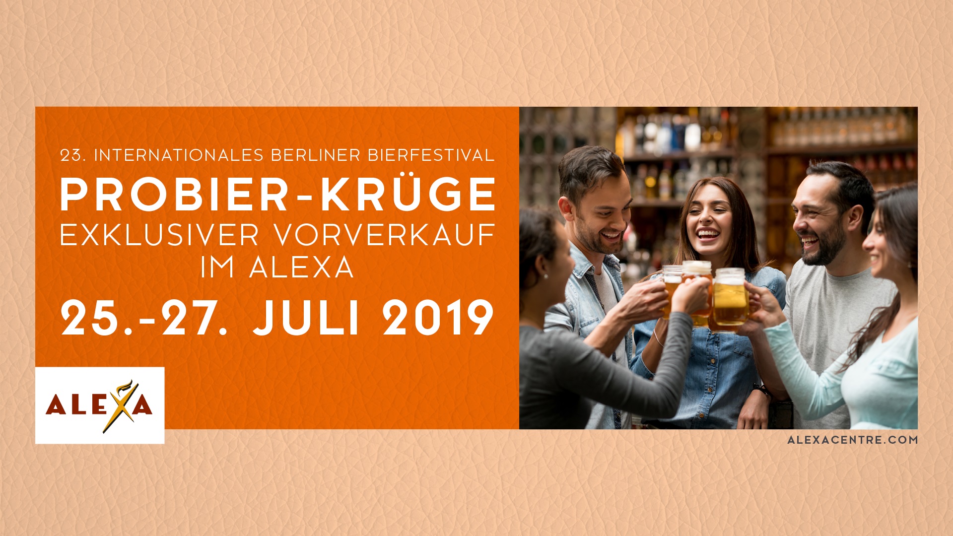 ALEXA stimmt auf Internationales Berliner Bierfestival ein