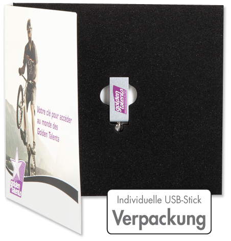 U-Case, die edle Kartonverpackung für USB Sticks, Scheckkarten oder Kleinteile