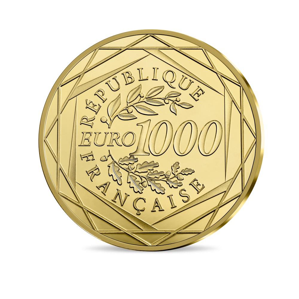 Gold zum Nennwert – offizielle 1000 Euro Goldmünze