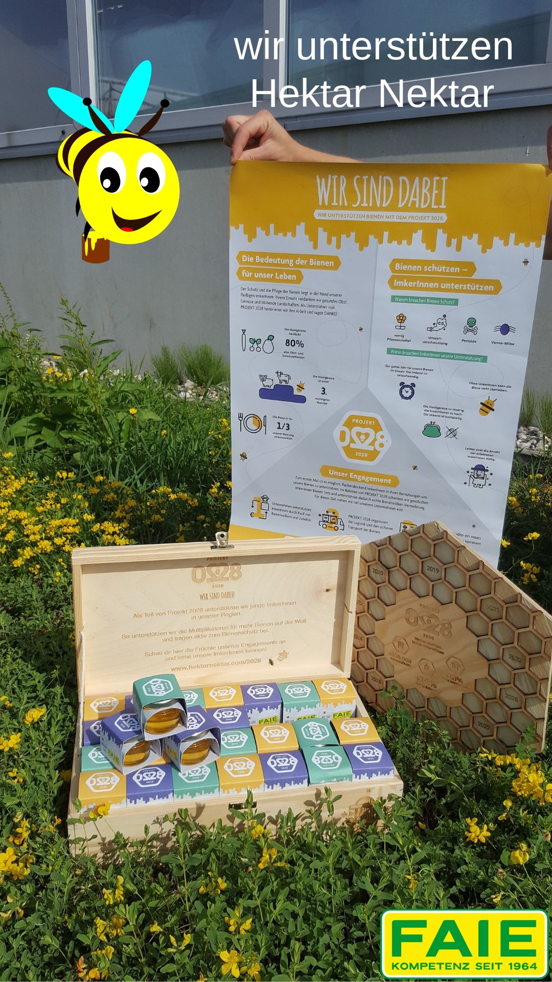 FAIE und Hektar Nektar – Gemeinsam für Bienen & Landwirtschaft