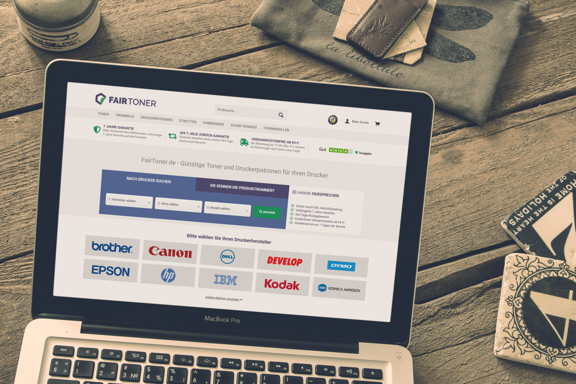 Bedeutender Relaunch beim Onlineshop FairToner.de