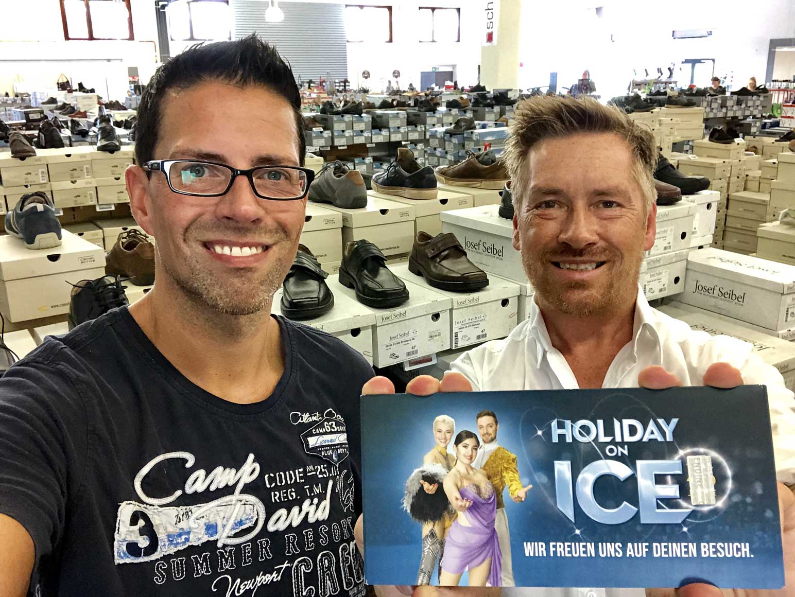 Schuhplus verlost 5 x 2 Freikarten für Holiday on Ice „SHOWTIME“ in Essen