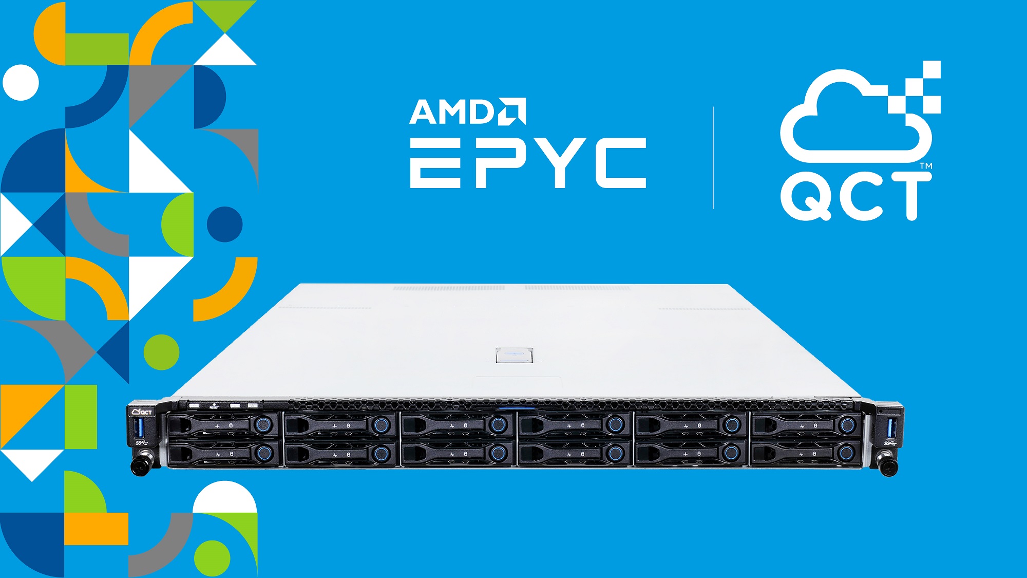 QCT bietet Kunden jetzt auch Systeme mit AMD EPYC™ 7002 Prozessoren zur Restrukturierung ihrer Datacenter an