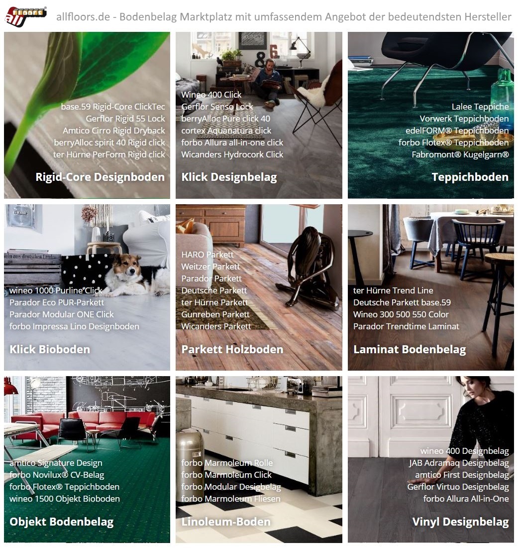 allfloors.de Bodenbelag Fachhandel ist jetzt Marktplatz