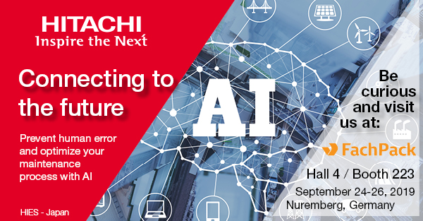 Hitachi auf der Fachpack 2019 – Live Demo KI, AR & Human Acitivity Recognition