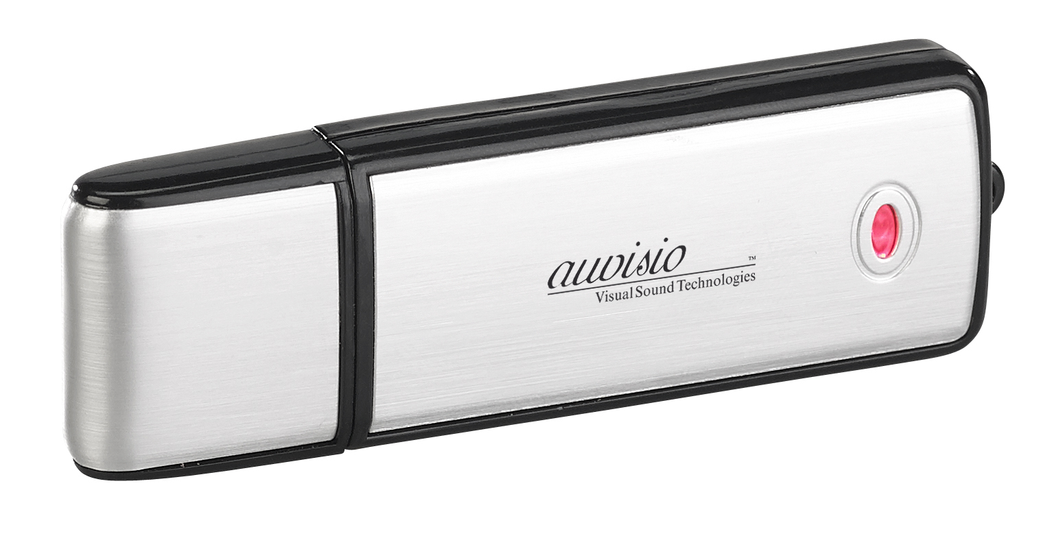 auvisio Voice Recorder & USB-Stick REC-200 V2, 8 GB