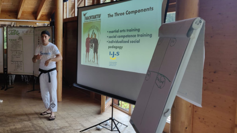 IJS e.V. beim ADVENTURE THERAPY EUROPE 2019 in Schwangau.