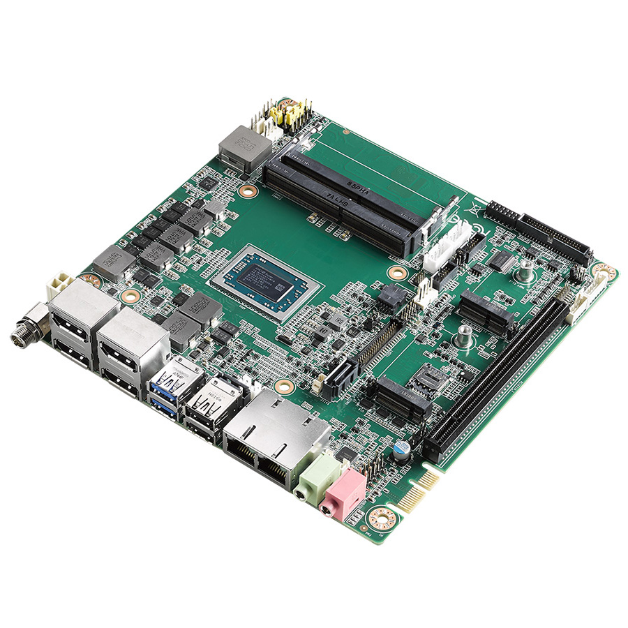 Herausragende Grafikperformance: Mini-ITX-Motherboard AIMB-228 mit AMD® Ryzen™ V1000 Embedded Prozessor