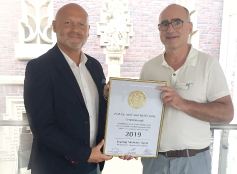 Hohe Auszeichnung: Prof. Dr. med. Lulay erhält Siegel des Leading Medicine Guide!