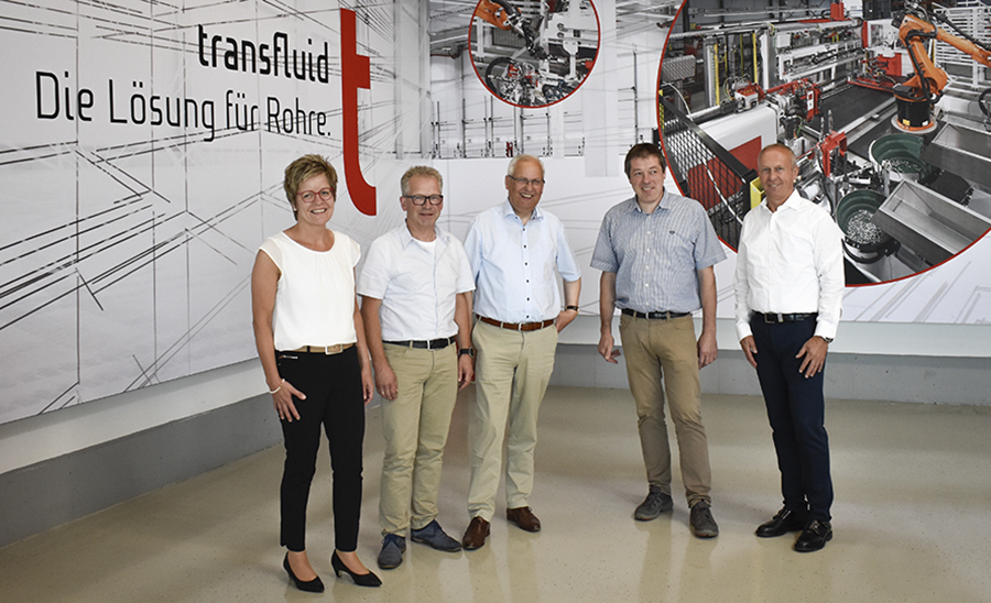 Landrat staunte über Leistungen bei transfluid