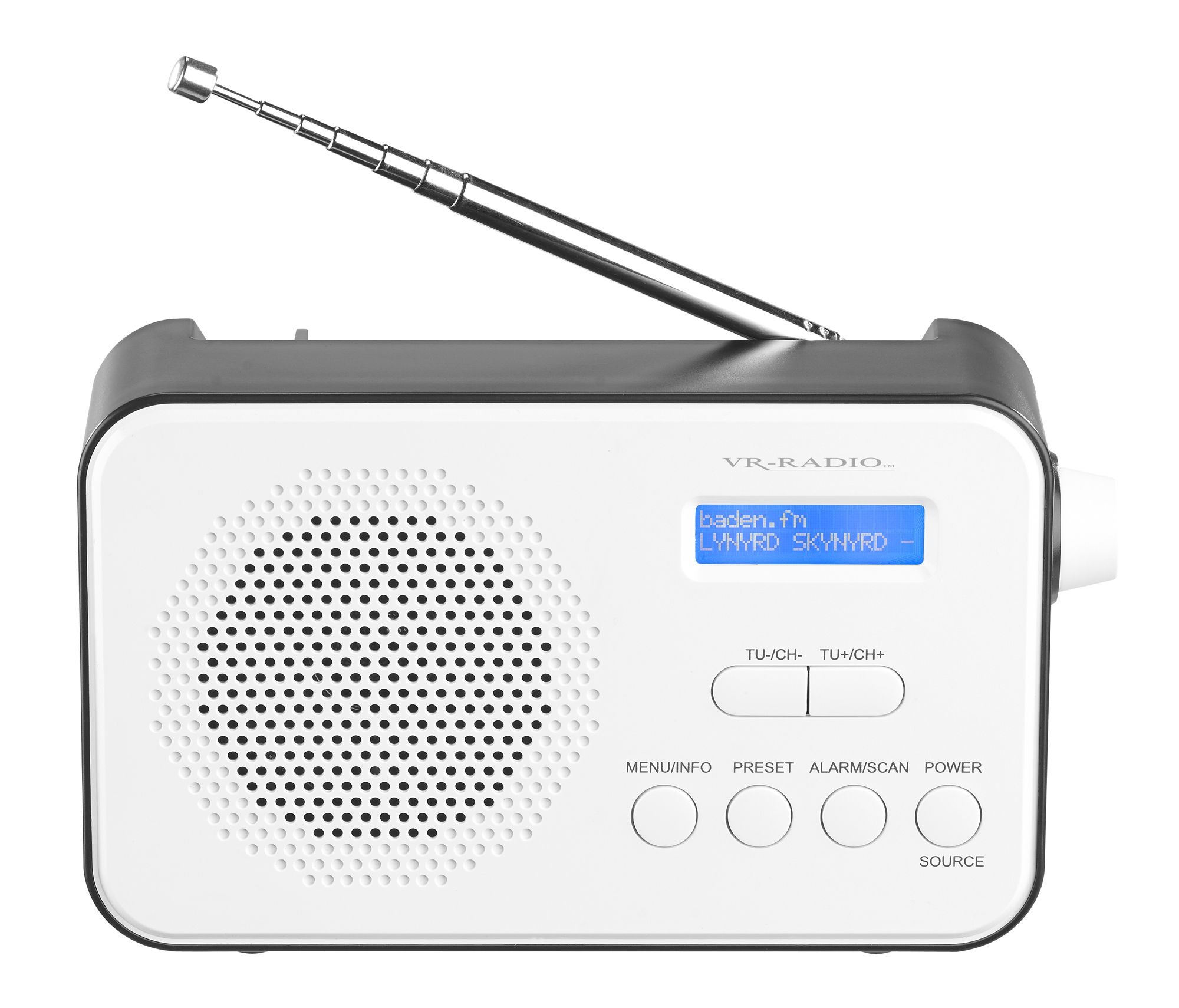 VR-Radio Mobiles Akku-Digitalradio DOR-215 mit DAB+ & FM