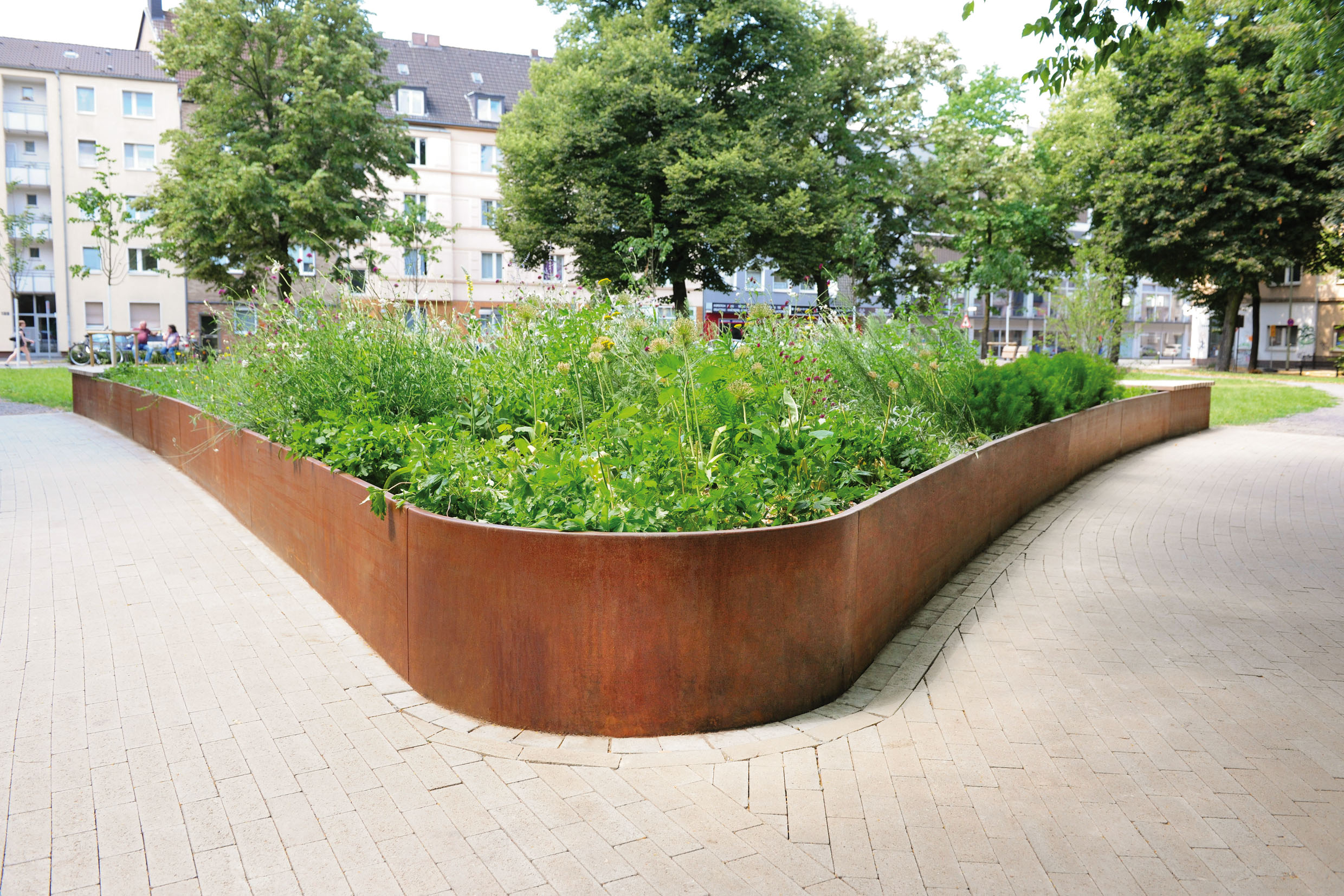 Grüne Symbiose im Stadtquartier