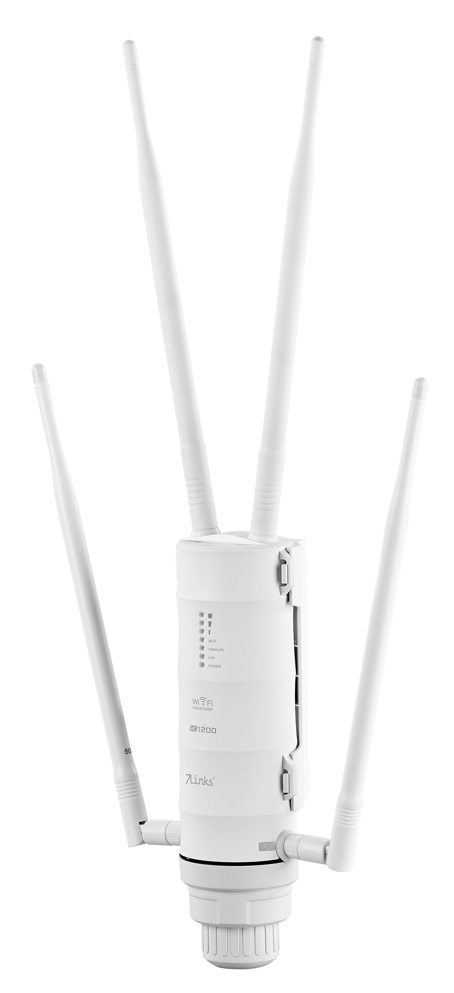 7links Wetterfester Outdoor-WLAN-Repeater WLR-1200