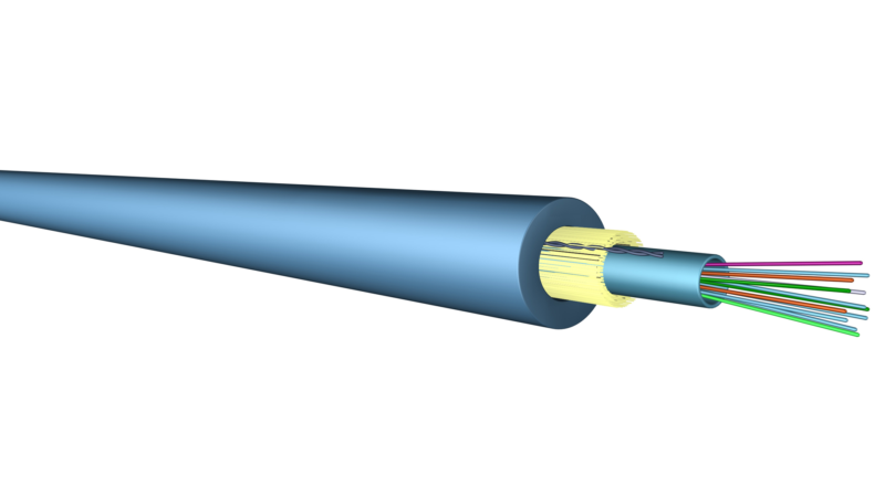 Extremely tough: Draka central tube cables, more compact, improved tensile strength, same price