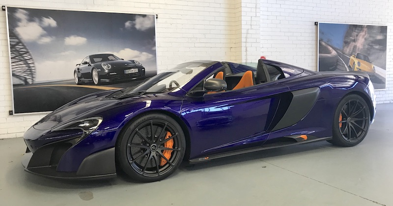 SmartTOP add-on convertible top control for McLaren 675LT Spider now available