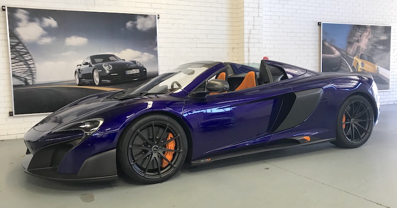 SmartTOP add-on convertible top control for McLaren 675LT Spider now available