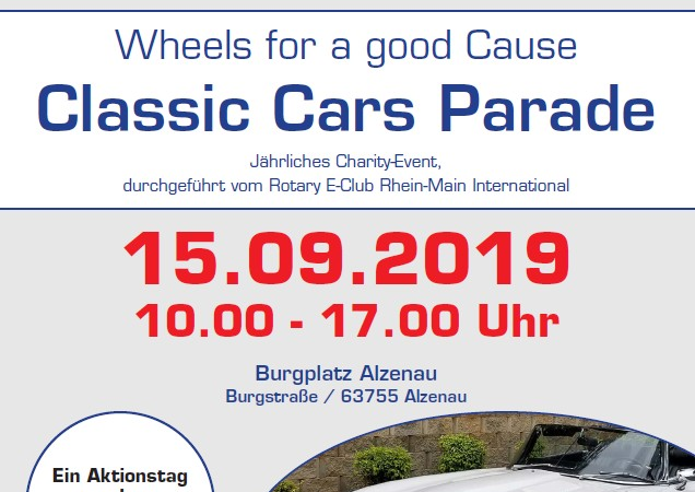 Classic Car Parade  – Alzenau 15. September 2019