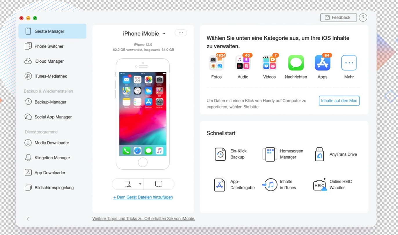 AnyTrans 8 verbessert Ihr iPhone-Erlebnis auf ein ganz neues Niveau