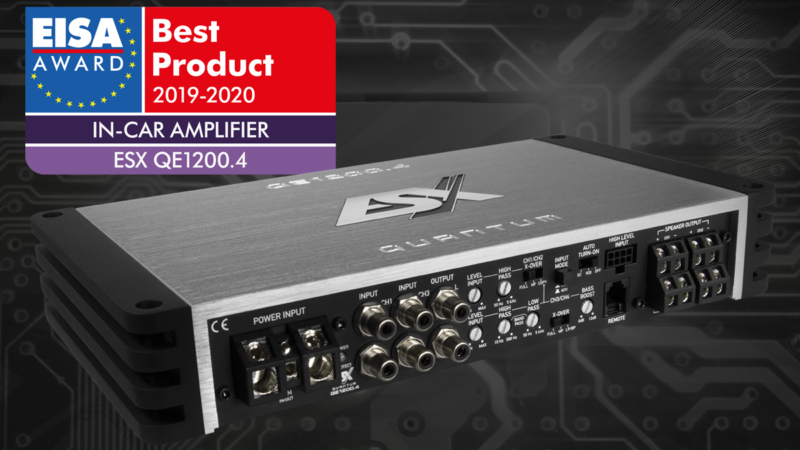 EISA Award für Produkt der Audio Design Marke ESX