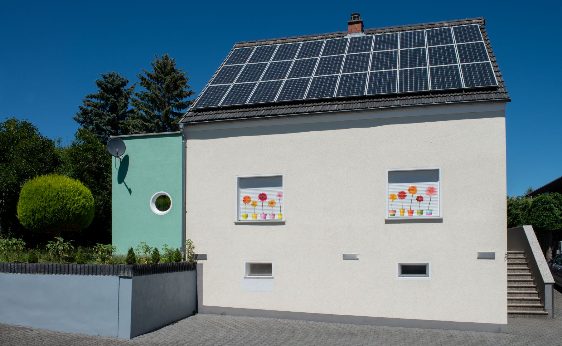 Einzigartige Rollläden mit Außenwirkung