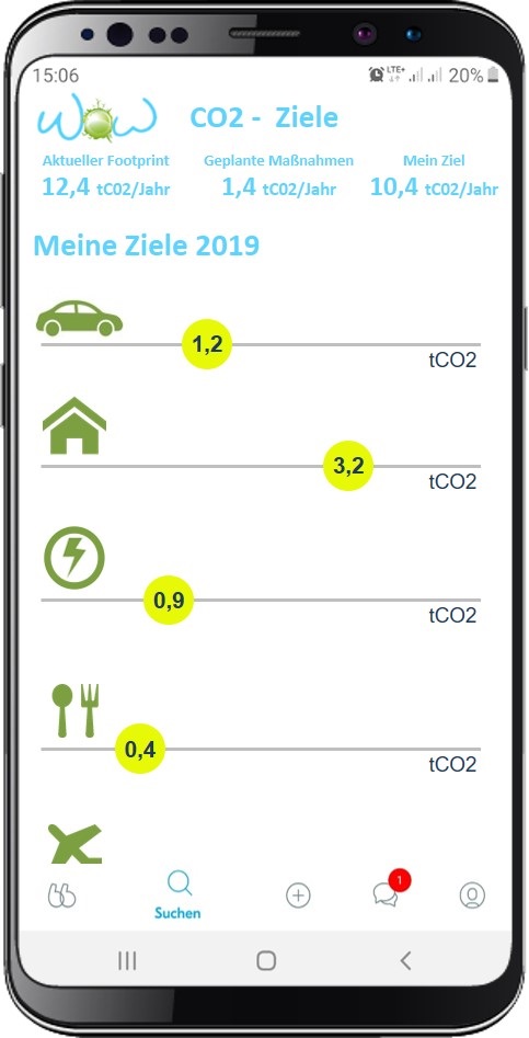 Neue Umwelt-App zur Erreichung der Klimaziele