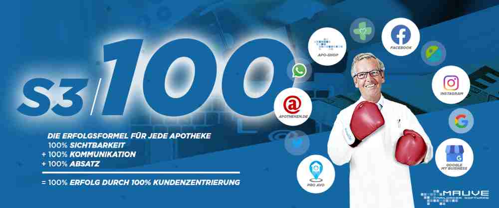 Mauve präsentiert auf der expopharm Formel für 100% Erfolg in der Apotheke