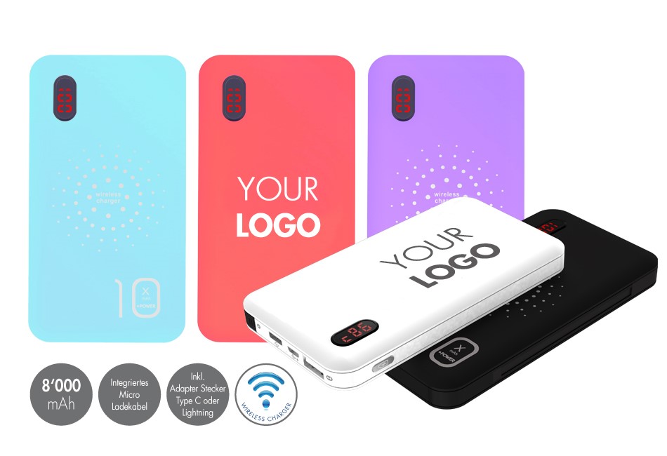 MrDisc präsentiert leistungsstarke Powerbank mit wireless Funktion