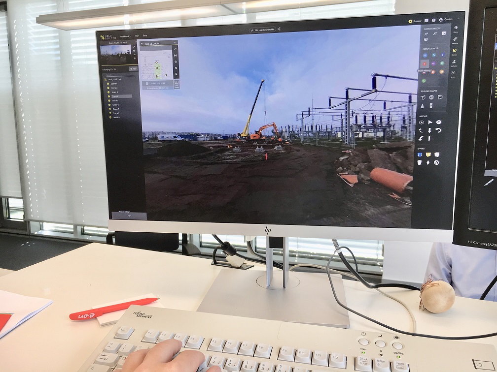 Innovation bei E.DIS: Digitalisierung der Baustellen