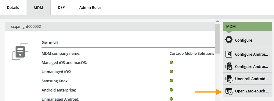 Cortado Mobile Solutions ist offizieller Android Zero-Touch Enrollment EMM-Partner