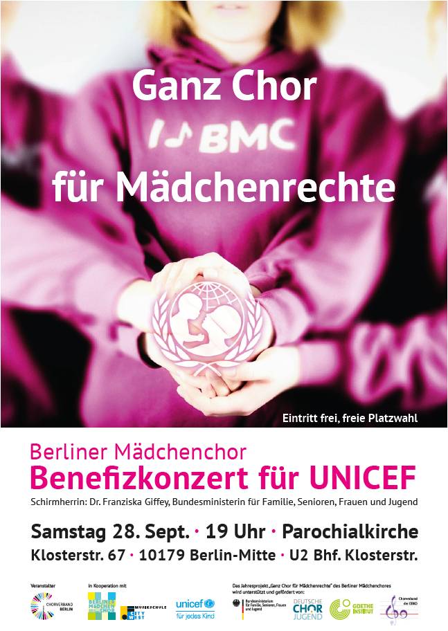 Ganz Chor für Mädchenrechte