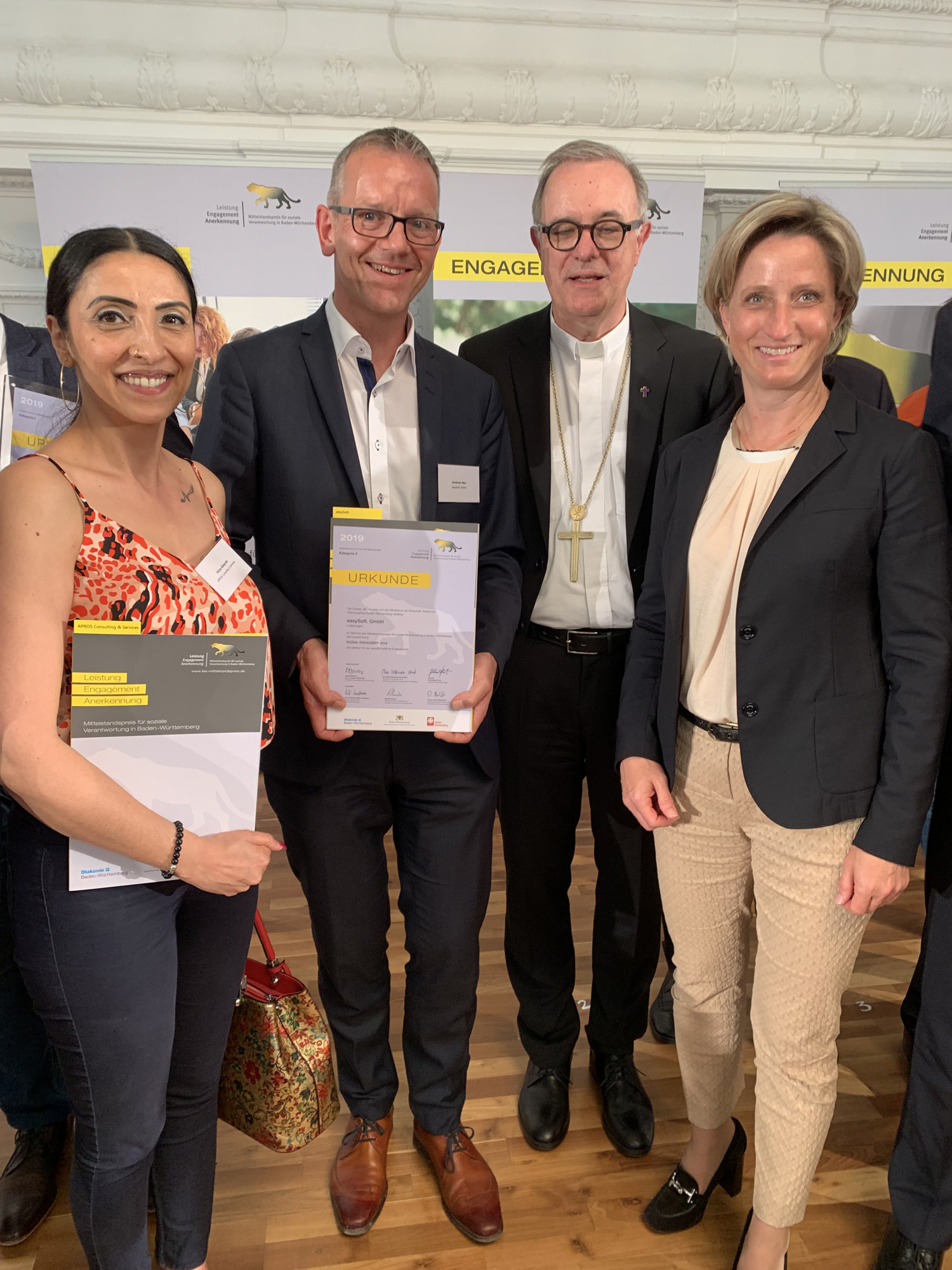APROS Consulting und Services Reutlingen – „Ausgezeichnet“ für soziales Engagement und CSR Strategie