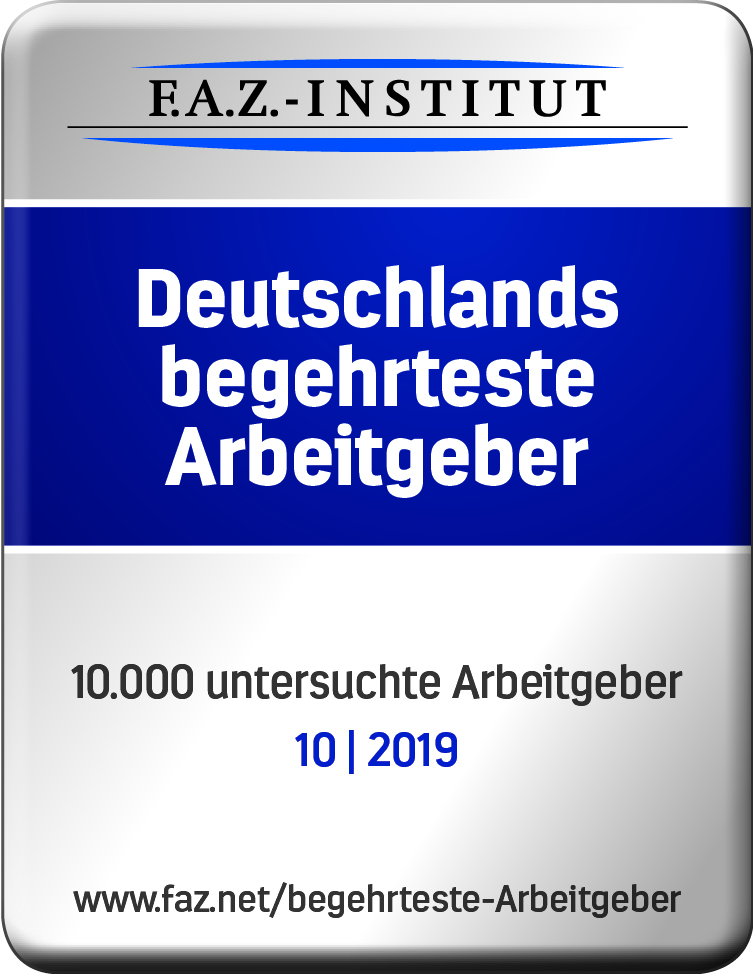 Vetter bei Studie Deutschlands begehrteste Arbeitgeber ausgezeichnet