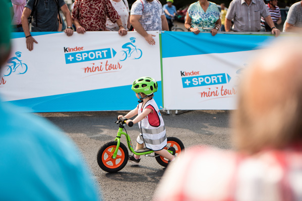 Das erste Radrennen