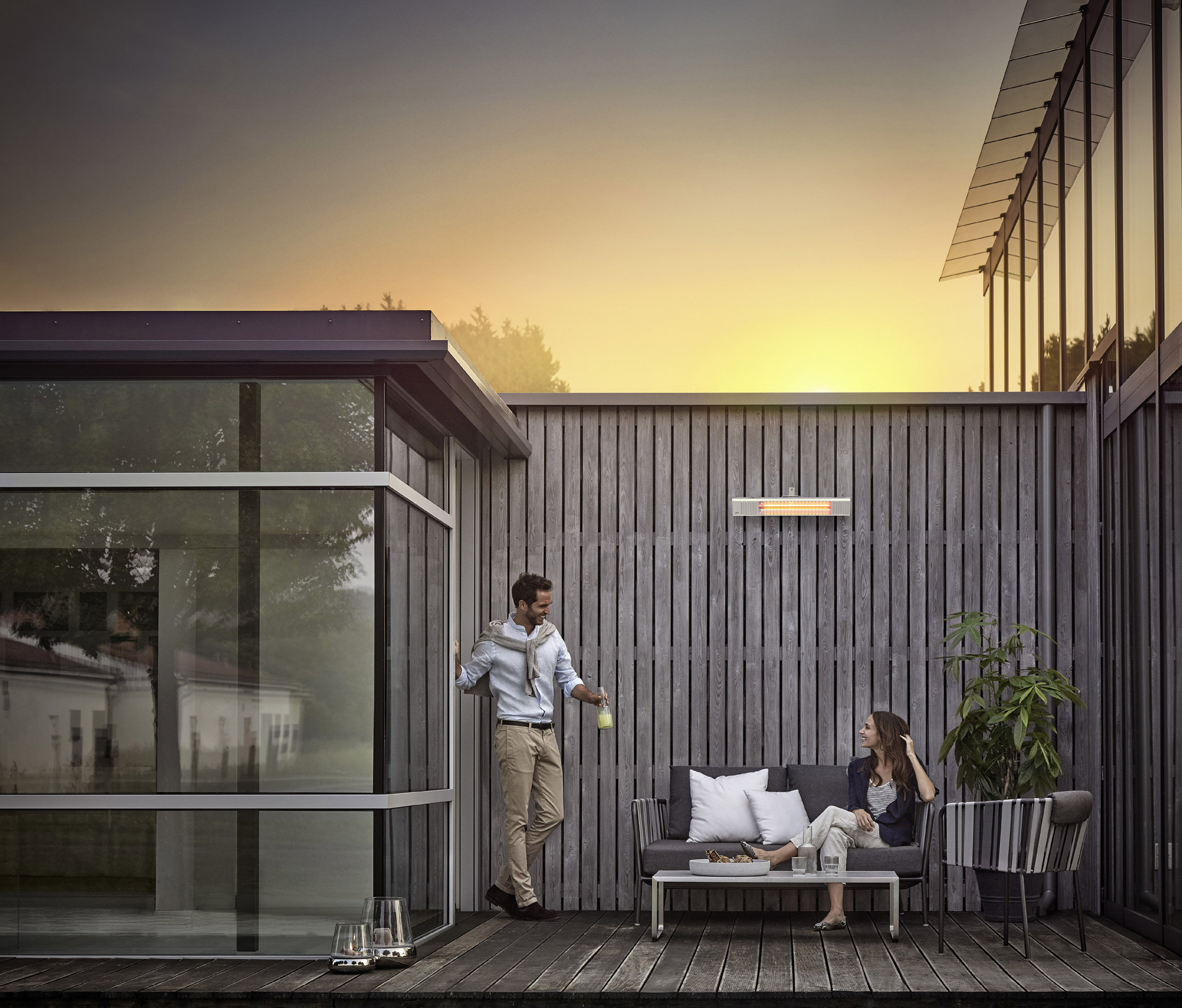 Terrasse und Balkon angenehm temperieren