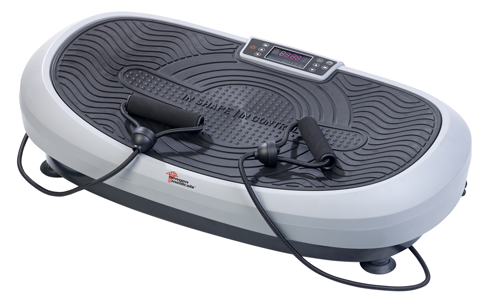 newgen medicals 7in1-Curved-Vibrationsplatte WBV-435.3D