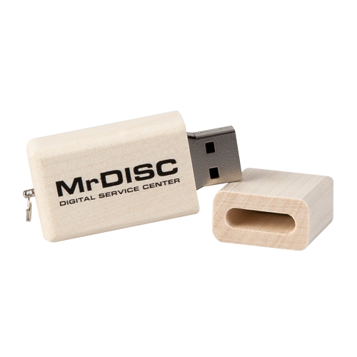 USB Sticks nachhaltig hergestellt aus zertifiziertem Ahornholz