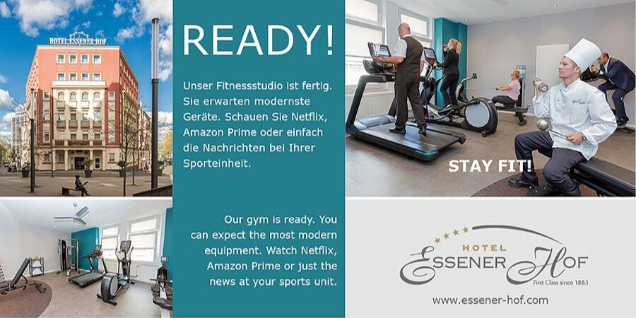 HOTEL ESSENER HOF: READY, STEADY, GO…