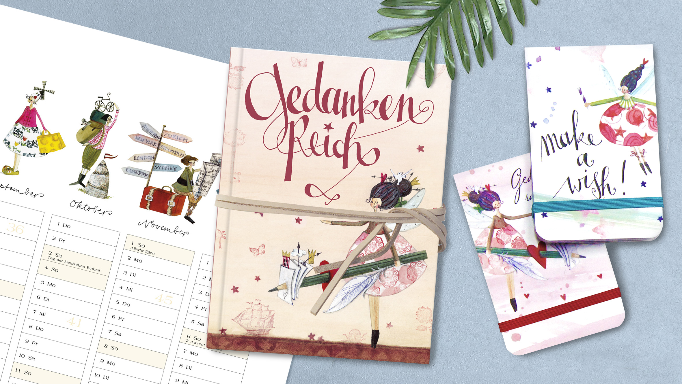 Gut organisiert ins neue Jahr mit Kalendern aus dem Grätz Verlag