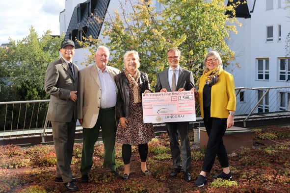 Spendenparlament Reutlingen – Landgraf Immobilienmakler spendet Euro 2500