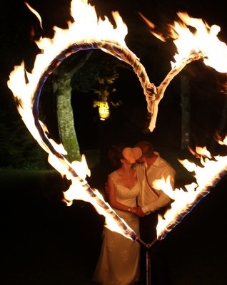 Feuershow für Hochzeit und andere Events