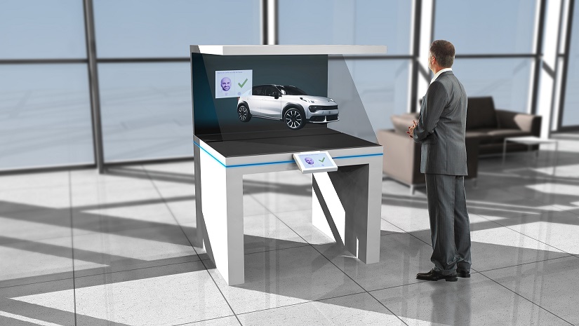 Interaktives Hologramm mit Echtzeit-Personalisierung – HOLOCO 4.0