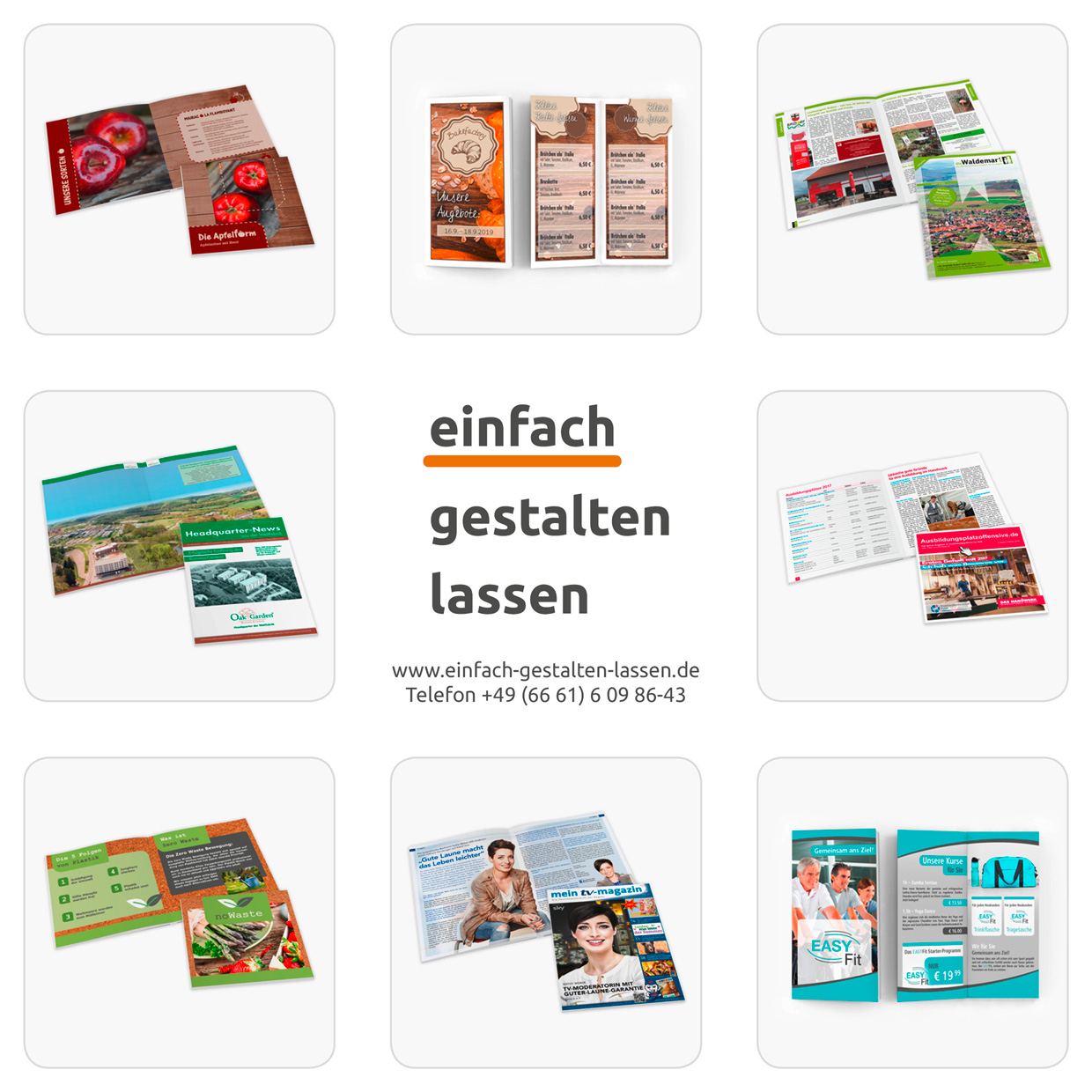 Kundenmagazine beauftragen bei einfach-gestalten-lassen.de