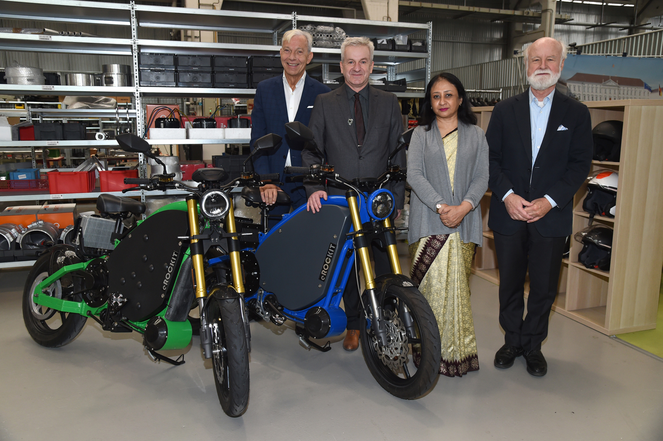 Elektromobilität: eROCKIT meets India