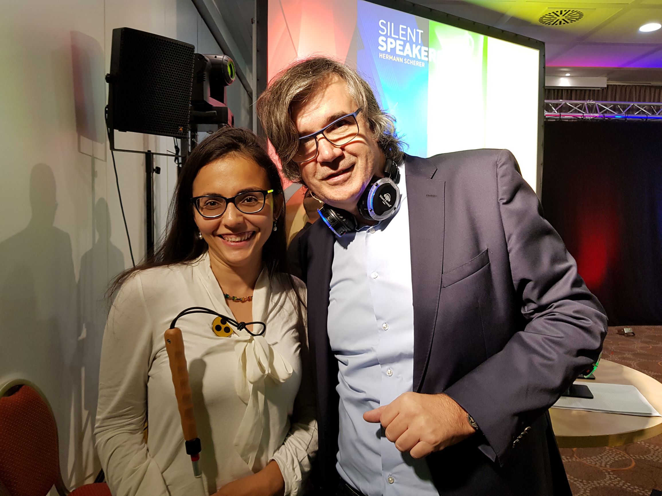 Gewinnerin des internationalen Silent Speaker Battle