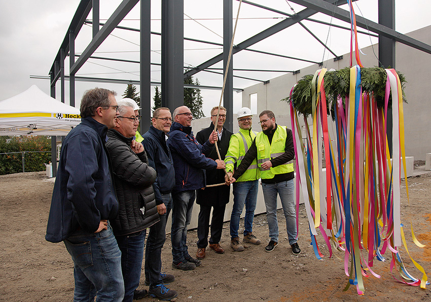 Richtfest für HKL Center