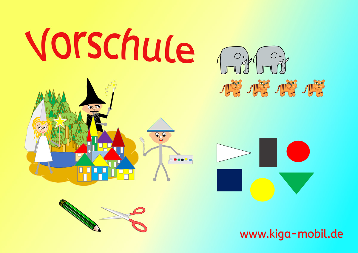 Rechenspiele für Kinder zur Vorbereitung auf die Schule