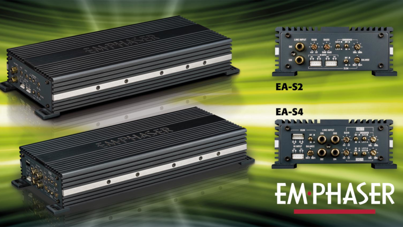 New EMPHASER Amplifiers for Audiophile Music Lovers